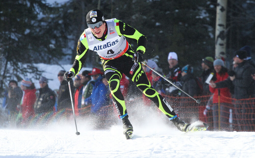 13.12.2012, Canmore, Canada (CAN): Maurice Manificat (FRA), Fischer, Swix, Rottefella, One Way - FIS world cup cross-country, mass men, Canmore (CAN). www.nordicfocus.com. © Roycroft/NordicFocus. Every downloaded picture is fee-liable. NordicFocus 13.12.2012, Canmore, Canada (CAN): Maurice Manificat (FRA), Fischer, Swix, Rottefella, One Way - FIS world cup cross-country, mass men, Canmore (CAN). www.nordicfocus.com. © Roycroft/NordicFocus. Every downloaded picture is fee-liable.