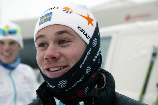 GUSTAV ERIKSSON, Falun-Borlänge SK var mera nöjd före loppet än efter… Foto: KJELL-ERIK KRISTIANSEN