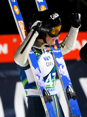 14.12.2012, Ramsau, Austria (AUT): Coline Mattel (FRA), Fluege.de - FIS world cup ski jumping ladies, individual HS98, Ramsau (AUT). www.nordicfocus.com. © Laiho/NordicFocus. Every downloaded picture is fee-liable. NordicFocus 14.12.2012, Ramsau, Austria (AUT): Coline Mattel (FRA), Fluege.de - FIS world cup ski jumping ladies, individual HS98, Ramsau (AUT). www.nordicfocus.com. © Laiho/NordicFocus. Every downloaded picture is fee-liable.