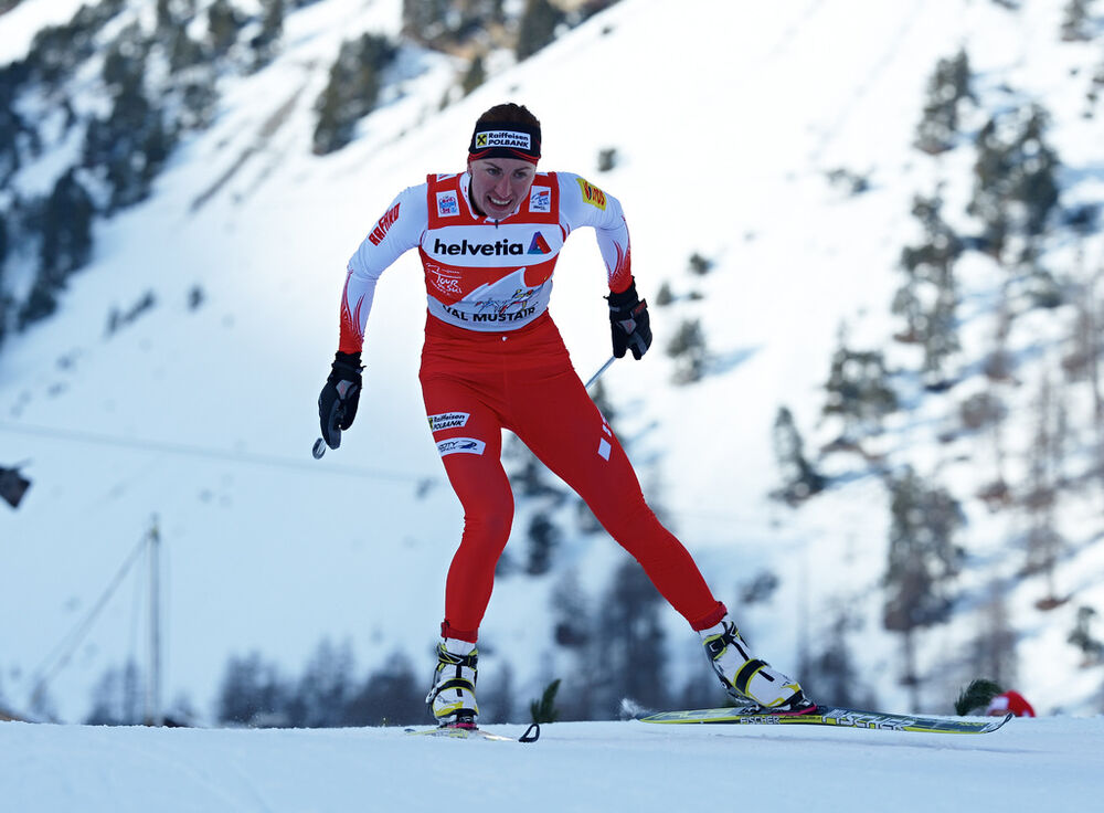 01.01.2013, Val Muestair, Switzerland (SUI): Justyna Kowalczyk (POL)- FIS world cup cross-country, tour de ski, individual sprint, Val Muestair (SUI). www.nordicfocus.com. © Felgenhauer/NordicFocus. Every downloaded picture is fee-liable.