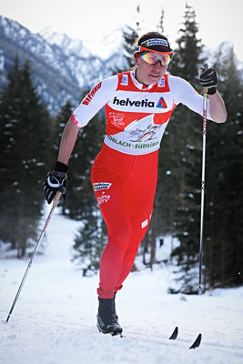 04.01.2013, Cortina-Toblach, Italy (ITA): Justyna Kowalczyk (POL)- FIS world cup cross-country, tour de ski, 3km women, Cortina-Toblach (ITA). www.nordicfocus.com. © Felgenhauer/NordicFocus. Every downloaded picture is fee-liable.
