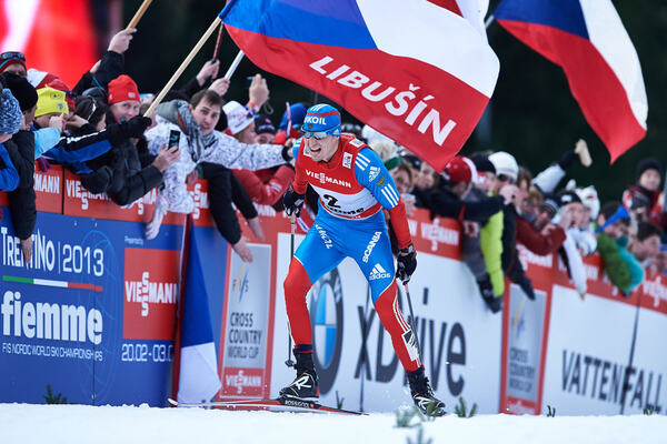 06.01.2013, Val di Fiemme, Italy (ITA): Alexander Legkov (RUS)- FIS world cup cross-country, tour de ski, final climb men, Val di Fiemme (ITA). www.nordicfocus.com. © Felgenhauer/NordicFocus. Every downloaded picture is fee-liable. NordicFocus