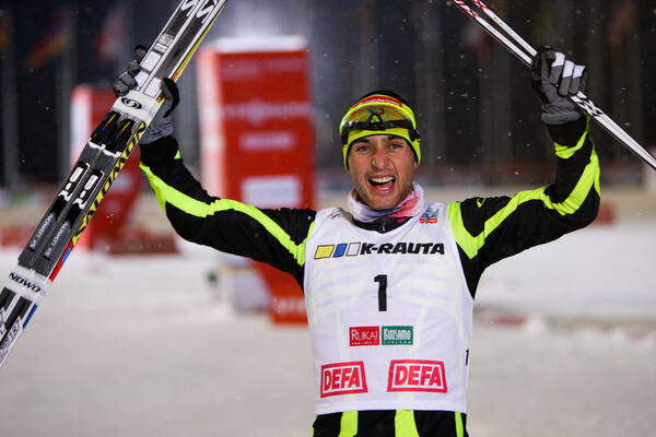 01.12.2012, Kuusamo, Finland (FIN): Jason Lamy Chappuis (FRA), Salomon, Swix, One Way - FIS world cup nordic combined, individual gundersen HS142/10km, Kuusamo (FIN). www.nordicfocus.com. © Laiho/NordicFocus. Every downloaded picture is fee-liable. NordicFocus