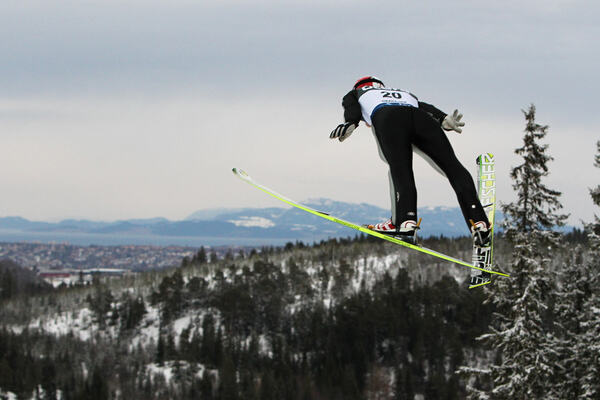 07.03.2012, Trondheim, Norway (NOR): Jan Matura (CZE), Fischer - FIS world cup ski jumping, training HS131, Trondheim (NOR). www.nordicfocus.com. Â© Laiho/NordicFocus. Every downloaded picture is fee-liable. NordicFocus