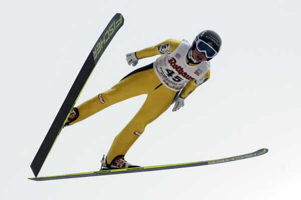 05.01.2013, Schonach, Germany (GER): Jacqueline Seifriedsberger (AUT), Fischer- FIS world cup ski jumping ladies, individual HS106, Schonach (GER). www.nordicfocus.com. © Domanski/NordicFocus. Every downloaded picture is fee-liable. NordicFocus