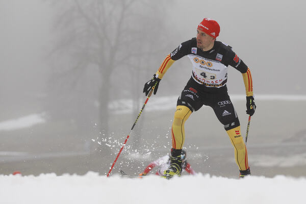 05.01.2013, Schonach, Germany (GER): Bjoern Kircheisen (GER), Fischer, Leki, Rottefella, Adidas - FIS world cup nordic combined, team HS106/4x5km, Schonach (GER). www.nordicfocus.com. © Domanski/NordicFocus. Every downloaded picture is fee-liable. NordicFocus