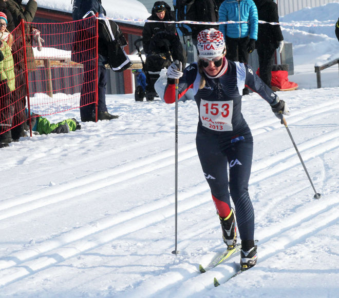 LISA K SVENSSON, Åsarna, blev fyra på långa banan. Foto: THORD ERIC NILSSON