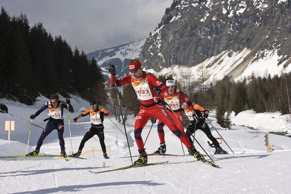 1er Marathon du Grand Bec  Champagny en Vanoise. 26 Fvrier 2012 Christian TATIN