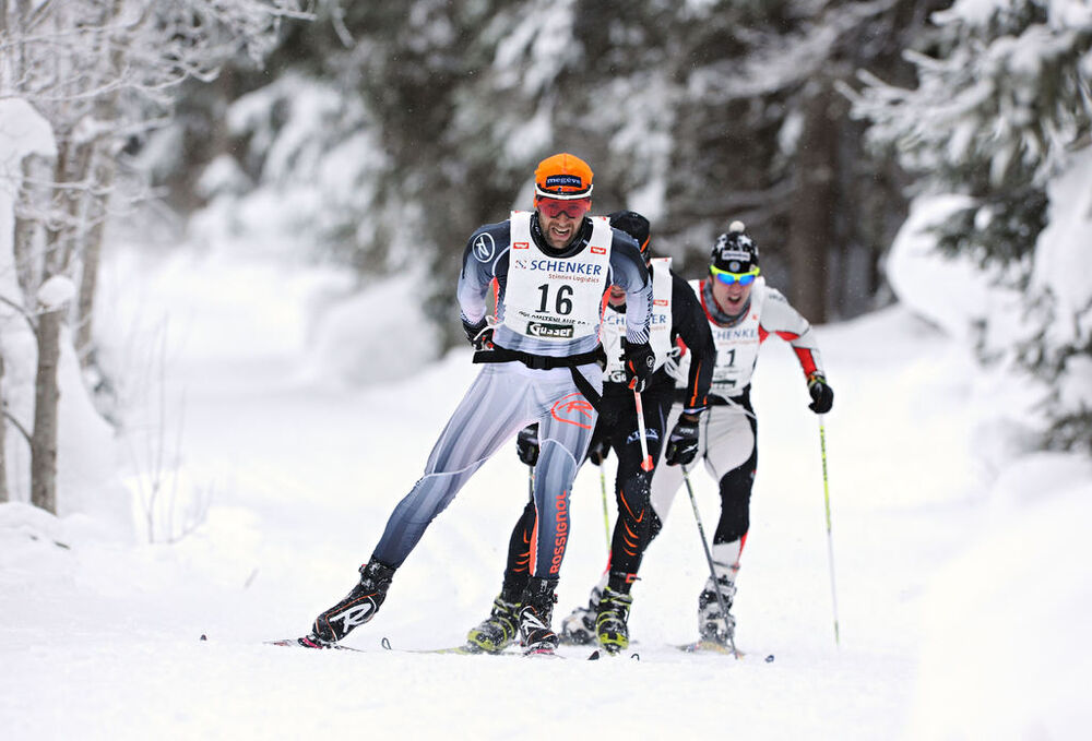 20.01.2013, Lienz, Austria (AUT): Benoit Chauvet (FRA)- FIS Marathon Cup Dolomitenlauf, Lienz (AUT). www.nordicfocus.com. © Felgenhauer/NordicFocus. Every downloaded picture is fee-liable.