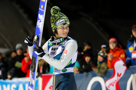 14.12.2012, Ramsau, Austria (AUT): Coline Mattel (FRA), Fischer - FIS world cup ski jumping ladies, individual HS98, Ramsau (AUT). www.nordicfocus.com. © Laiho/NordicFocus. Every downloaded picture is fee-liable. NordicFocus 14.12.2012, Ramsau, Austria (AUT): Coline Mattel (FRA), Fischer - FIS world cup ski jumping ladies, individual HS98, Ramsau (AUT). www.nordicfocus.com. © Laiho/NordicFocus. Every downloaded picture is fee-liable.