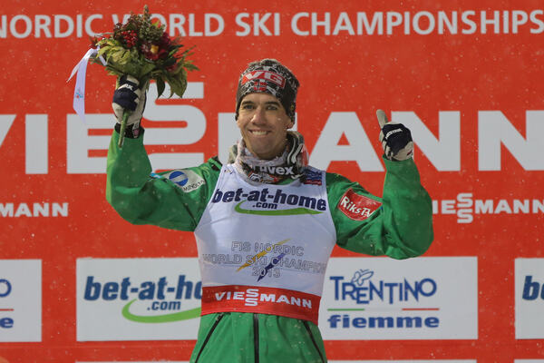 23.02.2013, Val di Fiemme, Italy (ITA): Anders Bardal (NOR), Fischer - FIS nordic world ski championships, ski jumping, individual HS106, Val di Fiemme (ITA). www.nordicfocus.com. © Laiho/NordicFocus. Every downloaded picture is fee-liable. NordicFocus