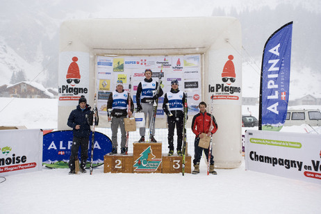 Marathon du Grand Bec 2me Edition 24 Fvrier 2013 sur le Domaine Nordique de Champagny-le-haut.