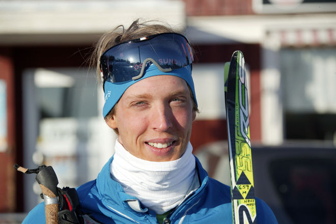 CARL QUICKLUND slutade tvåa i den klassiska sprinten i Skandinaviska cupen i Otepää. Foto: KJELL-ERIK KRISTIANSEN