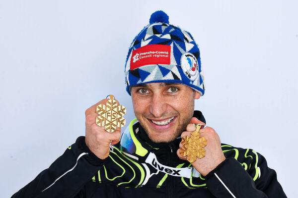 24.02.2013, Val di Fiemme, Italy (ITA): Jason Lamy Chappuis (FRA)- FIS nordic world ski championships, nordic combined, medals, Val di Fiemme (ITA). www.nordicfocus.com. © Felgenhauer/NordicFocus. Every downloaded picture is fee-liable. NordicFocus