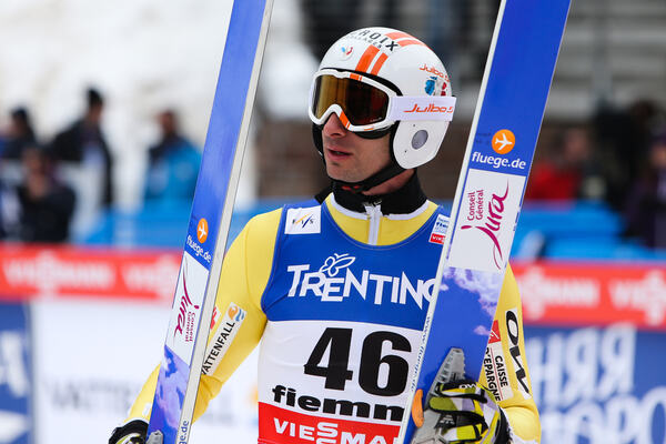 28.02.2013, Val di Fiemme, Italy (ITA): Sebastian Lacroix (FRA), Atomic, Salomon, One Way - FIS nordic world ski championships, nordic combined, individual gundersen HS134/10km, Val di Fiemme (ITA). www.nordicfocus.com. © Laiho/NordicFocus. Every downlo NordicFocus