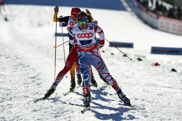 02.03.2013, Val di Fiemme, Italy (ITA): Jason Lamy Chappuis (FRA)- FIS nordic world ski championships, nordic combined, team sprint HS134/2x7.5km, Val di Fiemme (ITA). www.nordicfocus.com. © Felgenhauer/NordicFocus. Every downloaded picture is fee-liabl NordicFocus