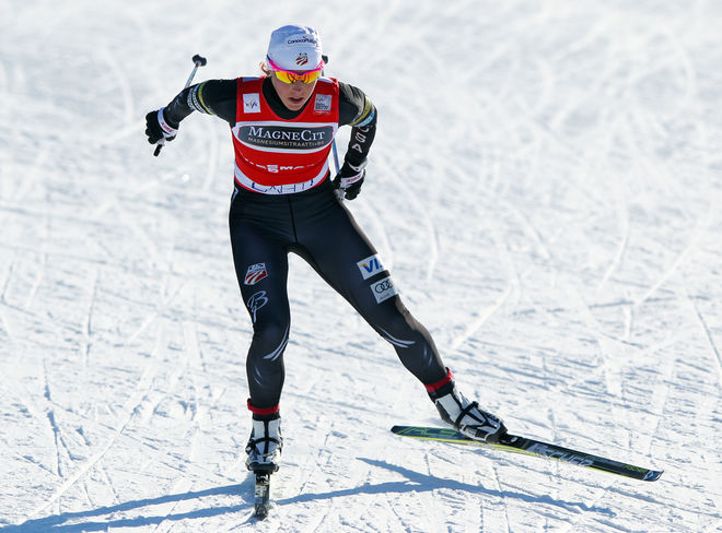 09.03.2013, Lahti, Finland (FIN): Kikkan Randall (USA), Fischer, Swix, Salomon- FIS world cup cross-country, individual sprint, Lahti (FIN). www.nordicfocus.com. Â© Laiho/NordicFocus. Every downloaded picture is fee-liable.