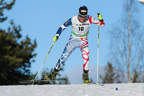 08.03.2013, Lahti, Finland (FIN): Francois Braud (FRA), Fischer, One Way, Rottefella- FIS world cup nordic combined, individual gundersen HS130/10km, Lahti (FIN). www.nordicfocus.com. © Laiho/NordicFocus. Every downloaded picture is fee-liable. NordicFocus