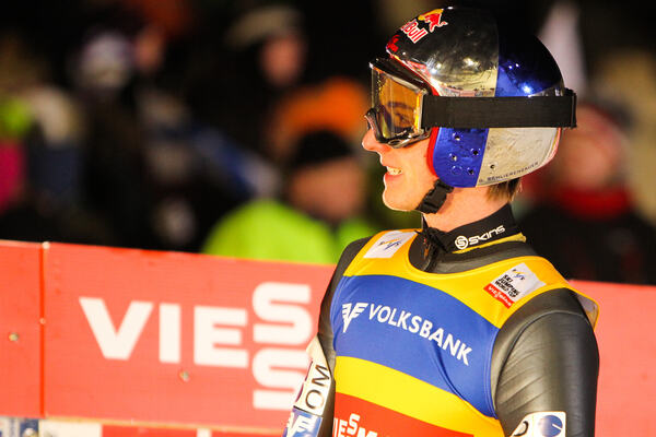 09.03.2013, Lahti, Finland (FIN): Gregor Schlierenzauer (AUT), Fischer- FIS world cup ski jumping, team HS130, Lahti (FIN). www.nordicfocus.com. © Laiho/NordicFocus. Every downloaded picture is fee-liable. NordicFocus