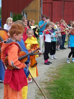 Fra kulturskolens sommerfestival Fra kulturskolens sommerfestival
