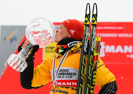 16.03.13, Oslo, Norway (NOR): Eric Frenzel (GER), Fischer, Leki, Salomon, Adidas- FIS world cup nordic combined, individual gundersen HS134/10km, Oslo (NOR). www.nordicfocus.com. © Laiho/NordicFocus. Every downloaded picture is fee-liable.