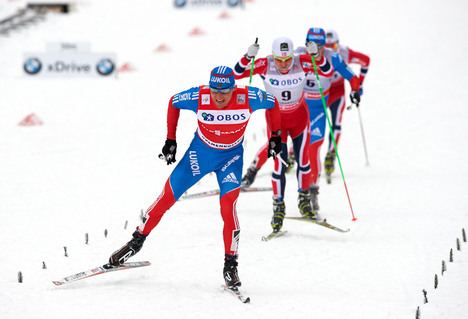 16.03.2013, Oslo, Norway (NOR): l-r: Alexander Legkov (RUS), Martin Johnsrud Sundby (NOR), Ilia Chernousov (RUS)- FIS world cup cross-country, mass men, Oslo (NOR). www.nordicfocus.com. © Felgenhauer/NordicFocus. Every downloaded picture is fee-liable. NordicFocus 16.03.2013, Oslo, Norway (NOR): l-r: Alexander Legkov (RUS), Martin Johnsrud Sundby (NOR), Ilia Chernousov (RUS)- FIS world cup cross-country, mass men, Oslo (NOR). www.nordicfocus.com. © Felgenhauer/NordicFocus. Every downloaded picture is fee-liable.
