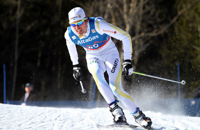 JOHAN OLSSON är förhoppningsvis tillbaka och kan tävla i världsucpen i Lillehammer kommande helg. Foto: DAN ROYCROFT/Kristiansen Sport Media AB
