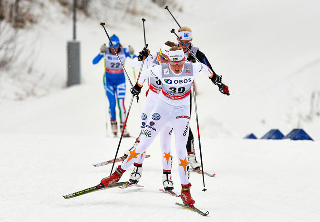 MARIA GRÄFNINGS kan mer än att åka fort på skidor. Hon vann backtävlingen i Sågmyra i helgen. Foto: NORDIC FOCUS/Felgenhauer