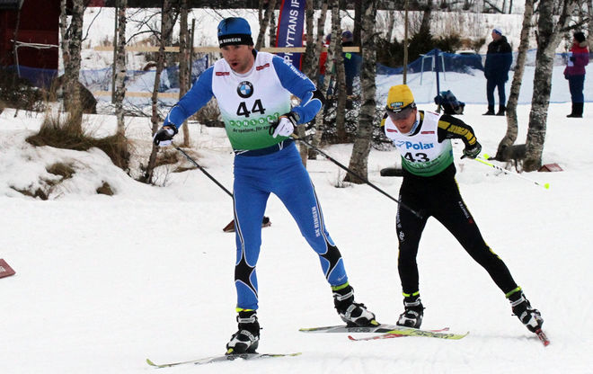STEFAN SUNNERBERG, SK Ringen var tvåa i H21 - endast slagen av Rikard Tynell, Grycksbo. Foto: THORD ERIC NILSSON