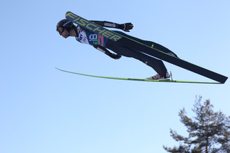 22.03.2013, Planica, Slovenia (SLO):Vincent Descombes Sevoie (FA) - FIS world cup ski flying, individual HS215, Planica (SLO). www.nordicfocus.com. © Manzoni/NordicFocus. Every downloaded picture is fee-liable.