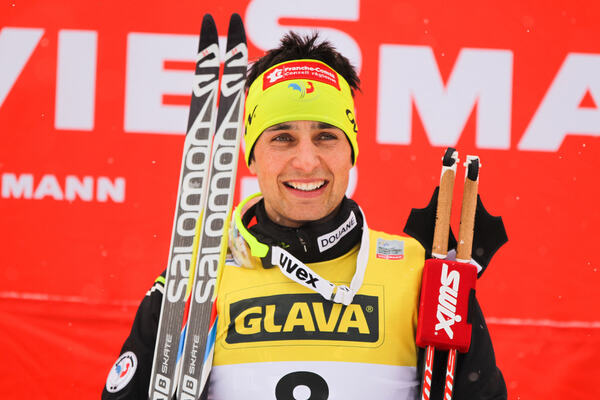 16.03.13, Oslo, Norway (NOR): Jason Lamy Chappuis (FRA), Salomon, Swix, One Way- FIS world cup nordic combined, individual gundersen HS134/10km, Oslo (NOR). www.nordicfocus.com. © Laiho/NordicFocus. Every downloaded picture is fee-liable. NordicFocus
