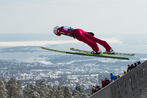 17.03.2013, Oslo, Norway (NOR): Kamil Stoch (POL), Fischer- FIS world cup ski jumping, individual HS134, Oslo (NOR). www.nordicfocus.com. © Laiho/NordicFocus. Every downloaded picture is fee-liable. NordicFocus