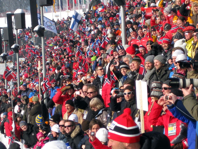 OSLO vill ha en ny idrottsfest, nu har invånarna sagt ja till ett vinter-OS i 2022. Här från skid-VM i Holmenkollen 2011. Foto: ERIK MARTHINSEN/Skyline