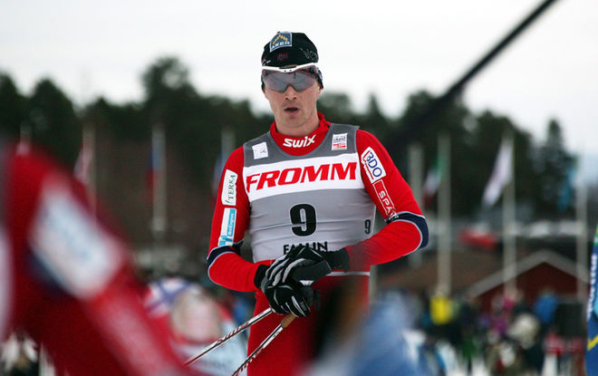 OLA VIGEN HATTESTAD slog Petter Northug i Kirkebakken Grand Prix i Hamar under torsdagen. Foto: KJELL-ERIK KRISTIANSEN