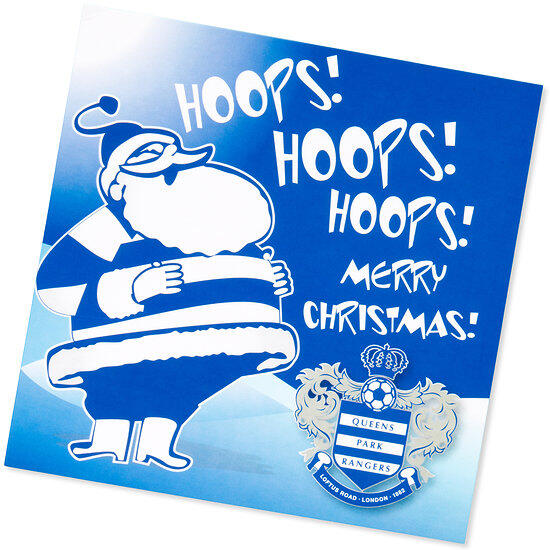 Hoops Christmas Card