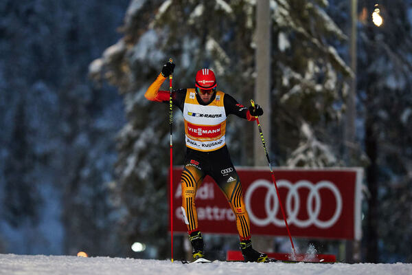 30.11.2013, Kuusamo, Finland (FIN): Eric Frenzel (GER)- FIS world cup nordic combined, individual gundersen HS142/10km, Kuusamo (FIN). www.nordicfocus.com. © Felgenhauer/NordicFocus. Every downloaded picture is fee-liable. NordicFocus