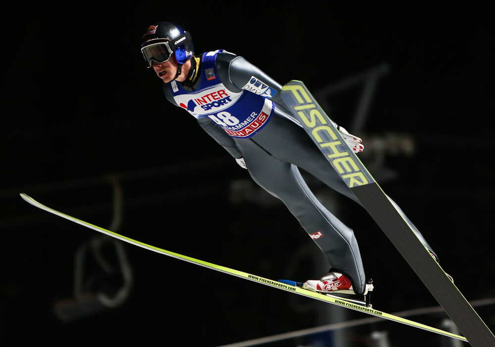 07.12.2013, Lillehammer, Norway (NOR): Gregor Schlierenzauer (AUT), Fischer- FIS world cup ski jumping, individual HS106, Lillehammer (NOR). www.nordicfocus.com. © Laiho/NordicFocus. Every downloaded picture is fee-liable.