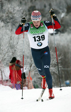 JENS BURMAN trivs bäst på distans, han är inte lika förtjust i sprinttävlingar. Foto: MARCELA HAVLOVA