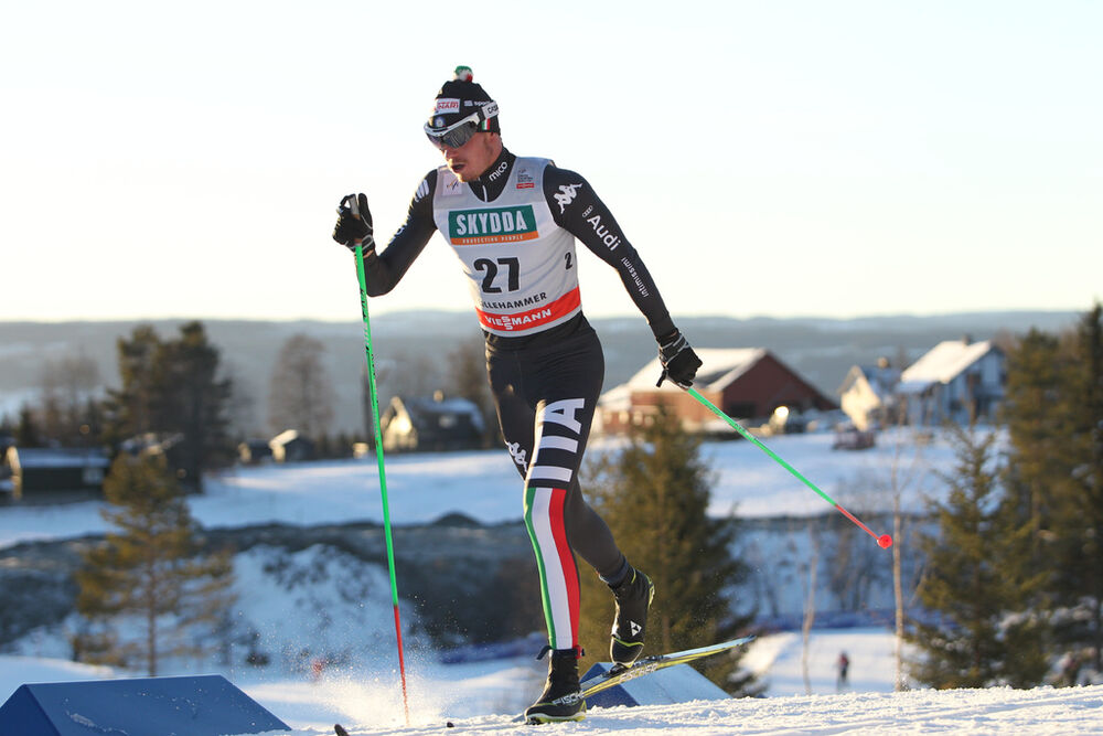 07.12.2013, Lillehammer, Norway (NOR): Dietmar Noeckler (ITA)- FIS world cup cross-country, 15km men, Lillehammer (NOR). www.nordicfocus.com. © Manzoni/NordicFocus. Every downloaded picture is fee-liable.