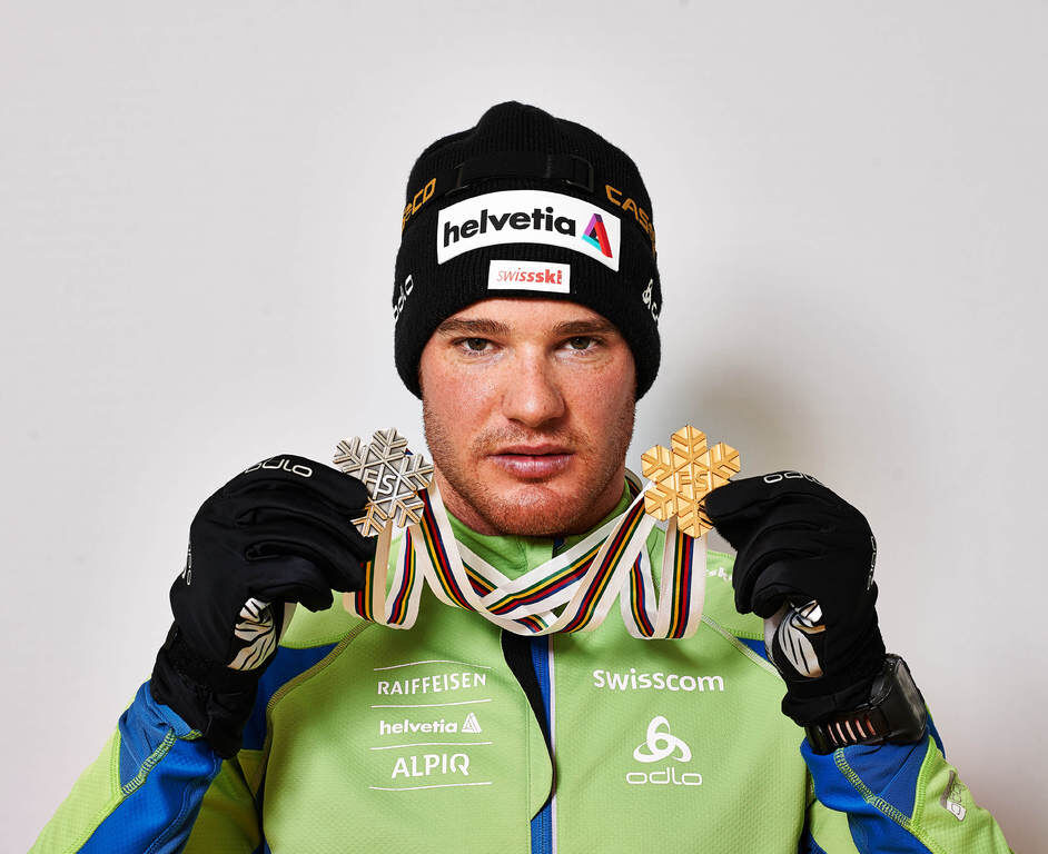 03.03.2013, Val di Fiemme, Italy (ITA): Dario Cologna (SUI)- FIS nordic world ski championships, cross-country, medals, Val di Fiemme (ITA). www.nordicfocus.com. © Felgenhauer/NordicFocus. Every downloaded picture is fee-liable.