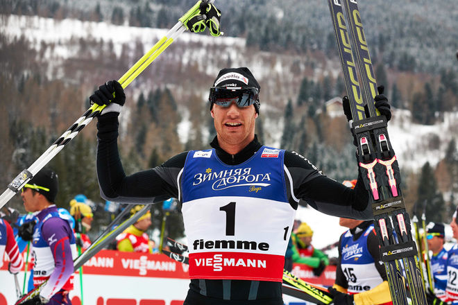 DARIO COLOGNA vann VM-guldet i skiathlon 2013 och blev i helgen vald till "Årets sportsman" i Schweiz. Foto: NORDIC FOCUS