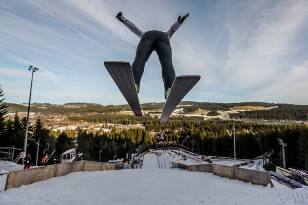 21.12.2013, Hinterzarten, Germany (GER): Sara Takanashi (JPN), Elan- FIS world cup ski jumping ladies, individual HS106, Hinterzarten (GER). www.nordicfocus.com. © Laiho/NordicFocus. Every downloaded picture is fee-liable. NordicFocus