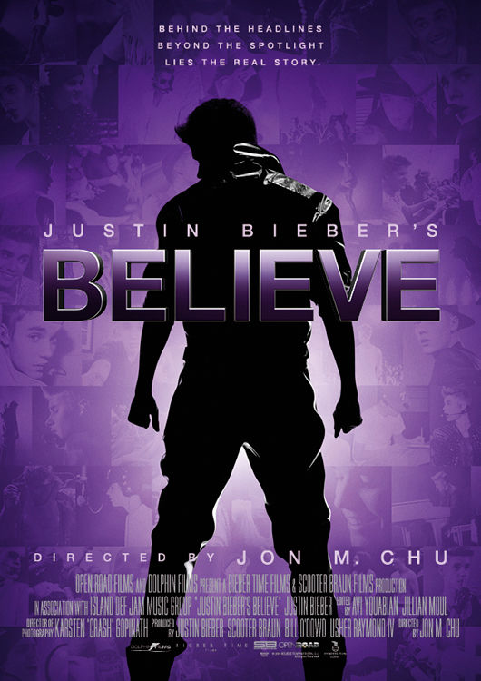Justin Bieber Believe plakat