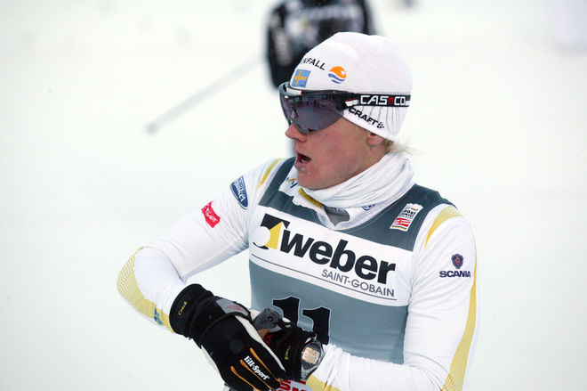 JENS ERIKSSON blixtinkallades till Tour de Ski som reserv för en sjuk Tiio Söderhielm. Dalaåkaren svarade med en 7:e plats i prologen! Foto: MOA MOLANDER KRISTIANSEN