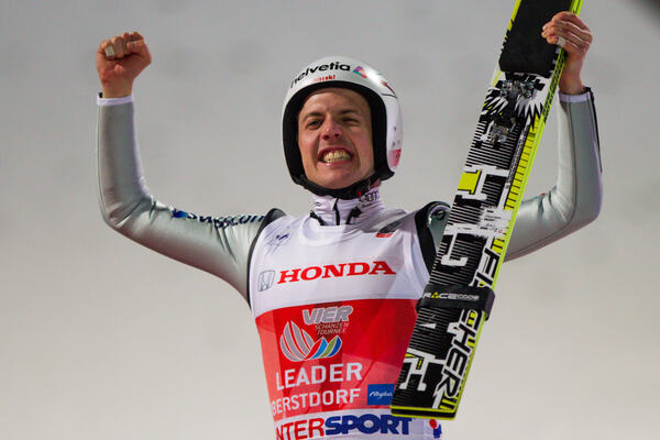 29.12.2013, Oberstdorf, Germany (GER): Simon Ammann (SUI), Fischer- FIS world cup ski jumping, four hills tournament, individual HS137, Oberstdorf (GER). www.nordicfocus.com. © Laiho/NordicFocus. Every downloaded picture is fee-liable. NordicFocus