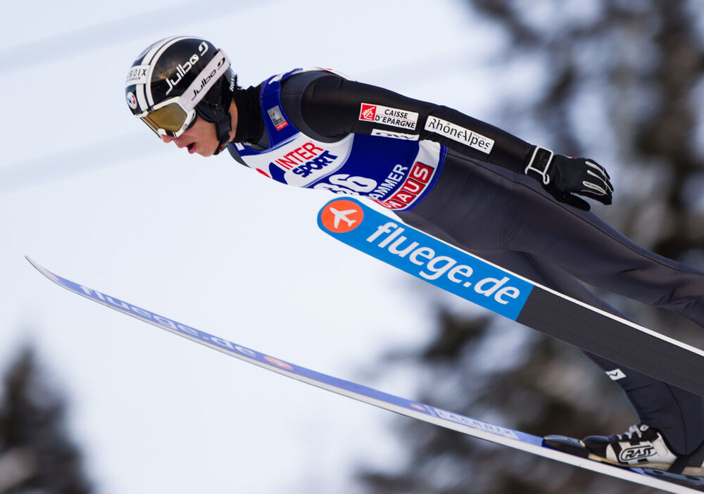 06.12.2013, Lillehammer, Norway (NOR): Ronan Lamy Chappuis (FRA)- FIS world cup ski jumping, training, Lillehammer (NOR). www.nordicfocus.com. © Laiho/NordicFocus. Every downloaded picture is fee-liable.