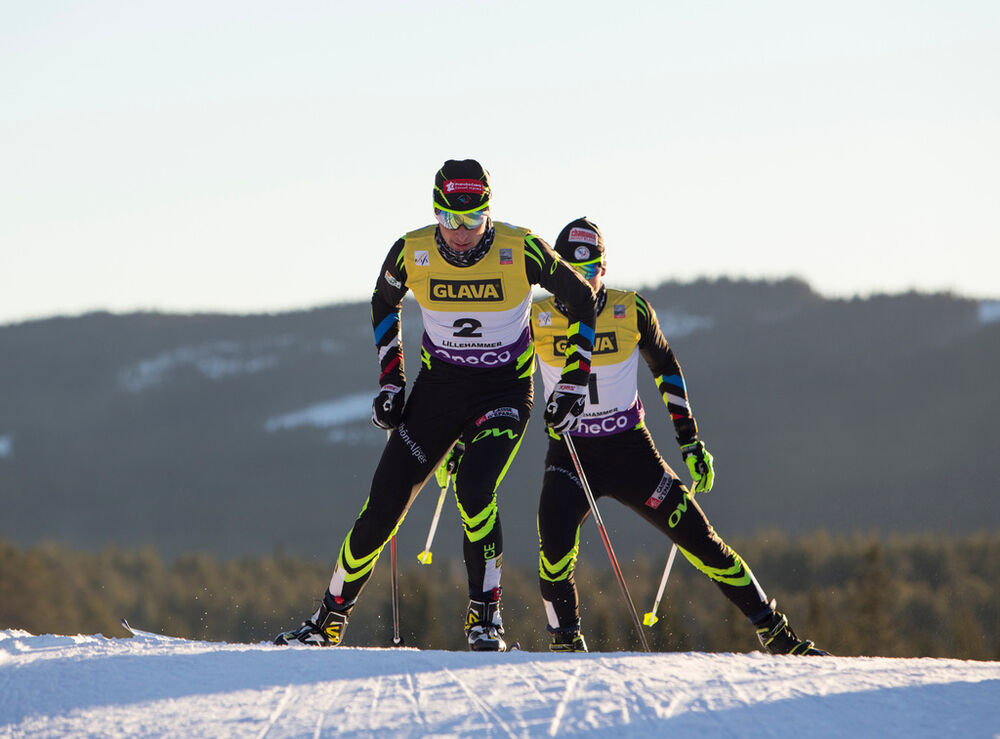 07.12.2013, Lillehammer, Norway (NOR): Jason Lamy-Chappuis (FRA)- FIS world cup nordic combined, individual gundersen HS106/10km, Lillehammer (NOR). www.nordicfocus.com. © Manzoni/NordicFocus. Every downloaded picture is fee-liable.