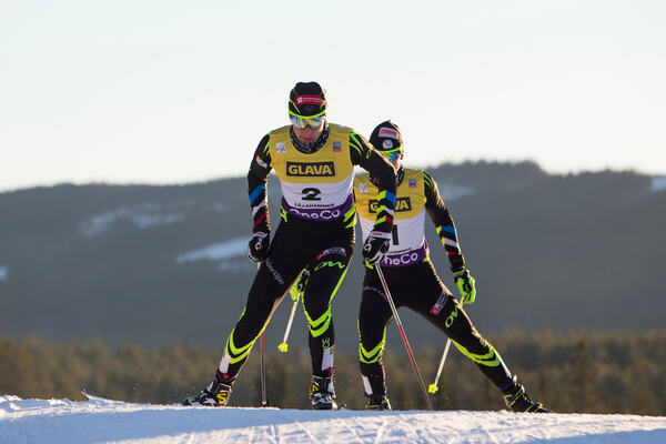 07.12.2013, Lillehammer, Norway (NOR): Jason Lamy-Chappuis (FRA)- FIS world cup nordic combined, individual gundersen HS106/10km, Lillehammer (NOR). www.nordicfocus.com. © Manzoni/NordicFocus. Every downloaded picture is fee-liable. NordicFocus