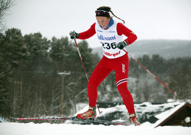 INGERANNE STRØM NAKSTAD från Byåsen i Trondheim lägger av i en ålder av 21 år. För drygt ett år sedan vann hon JVM-brons i stafett. Foto/rights: MARCELA HAVLOVA/sweski.com