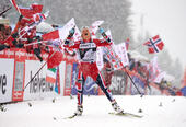 05.01.2014, Val di Fiemme, Italy (ITA): Therese Johaug (NOR)- FIS world cup cross-country, tour de ski, final climb women, Val di Fiemme (ITA). www.nordicfocus.com. © Felgenhauer/NordicFocus. Every downloaded picture is fee-liable.